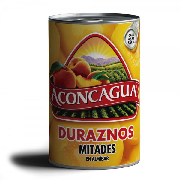 Duraznos mitades en almibar Aconcagua 415 gr