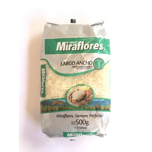 Arroz Miraflores grado 1 (500 g)