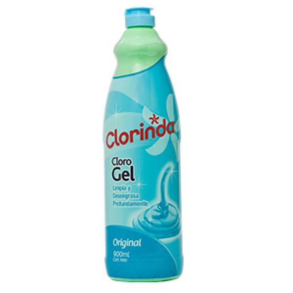 Cloro gel original Clorinda 900 ml