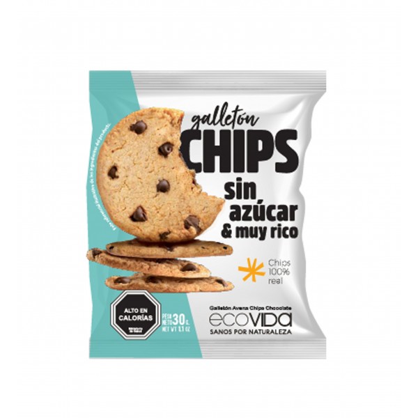 Galletón chips chocolate 30 g