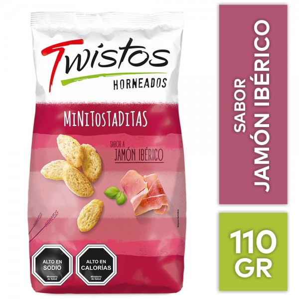 Twistos jamón 110 gr