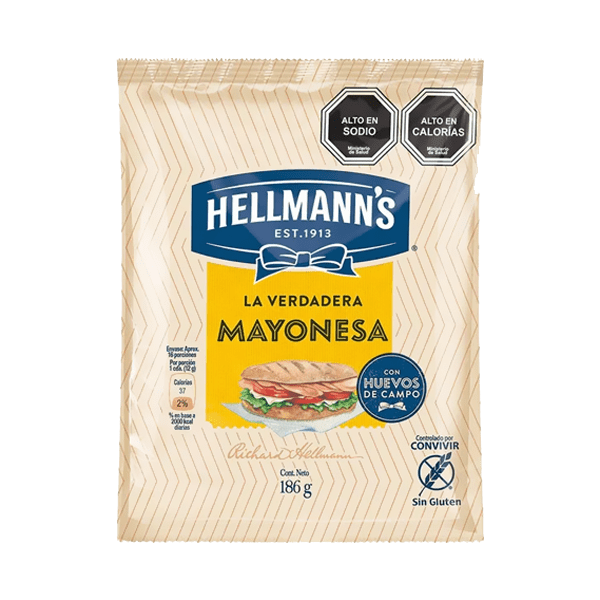 Mayonesa Hellmann's 186gr