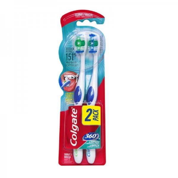 Cepillo dental Colgate 360 