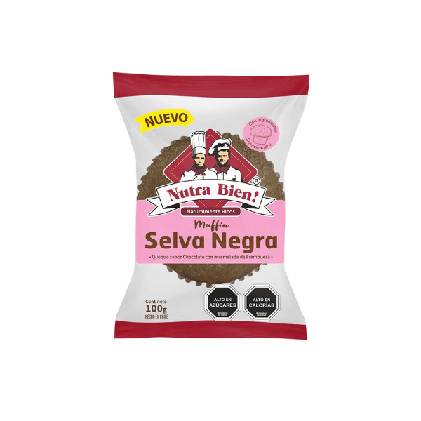 Mufin selva negra 100gr