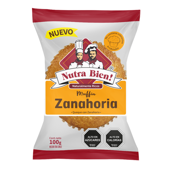 Mufin zanahoria 100gr