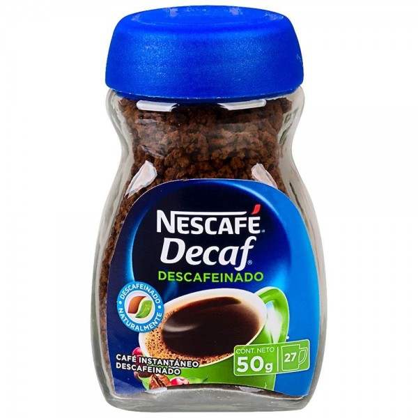 Café descafeinado nescafé  50 gr