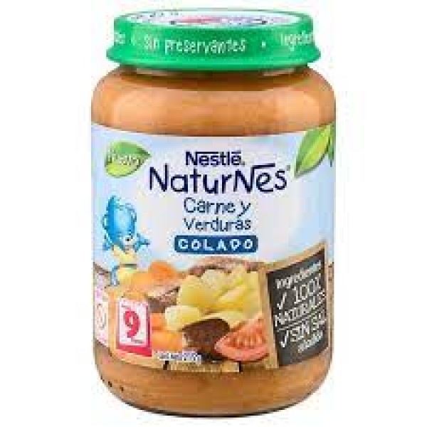 Colado carne y verduras Nestlé 215 gr