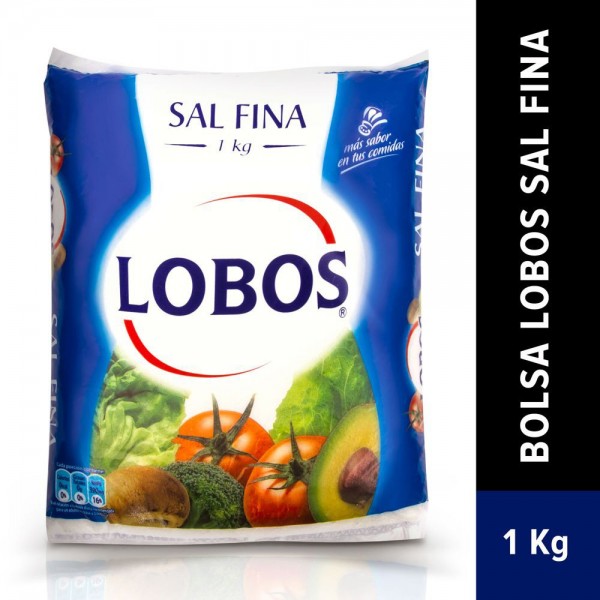 Sal fina Lobos 1kg