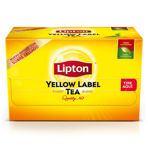 Té Lipton Yellow Label 20 bolsas