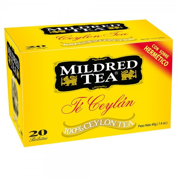 Té Ceylan Mildred tea 20 bolsitas