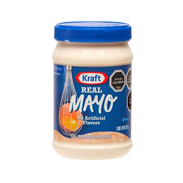 Kraft real mayo frasco 397 g