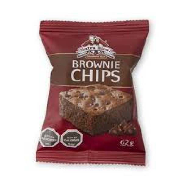 Brownie chips 62gr