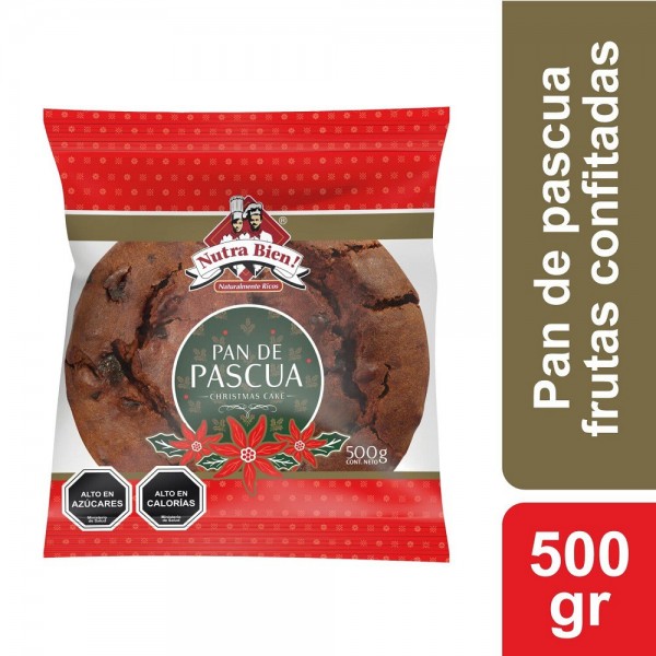 Pan de pascua Nutra Bien 500gr