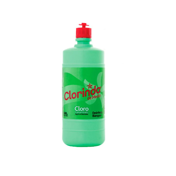 Cloro concentrado Clorinda 500 ml